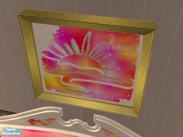 Sims 2 — Romance Set - Painting by LaLunaRossa72 — Piece of art