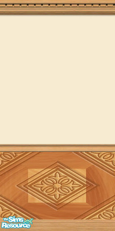 Sims 2 — "Geelhout" Wall Treatment 1 by BeriBaby5 — ditto
