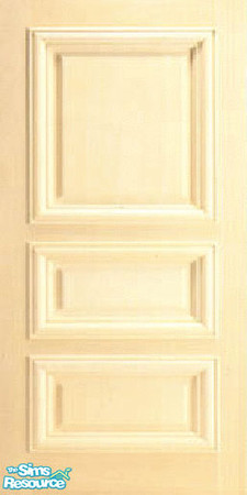 Sims 2 — light wood panel wall 3 by The_Unicorn — -