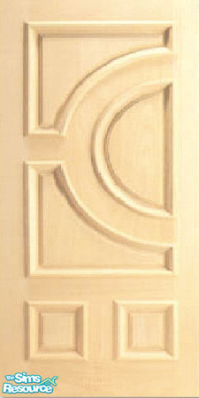 Sims 2 — light wood panel wall 2 by The_Unicorn — -