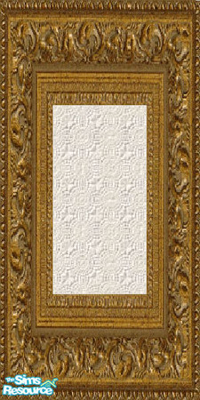 Sims 2 — antique panelwall by The_Unicorn — -