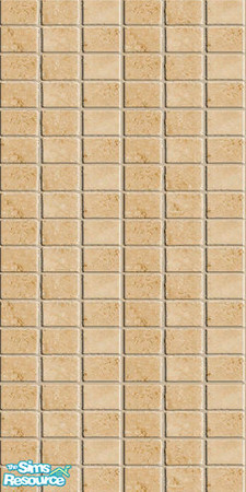 Sims 2 — Classic Tile Wall by dancingaphrodite — Golden with hints of pink, this warm classic marble is perfect to give a