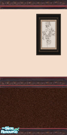 Sims 2 — Peach (flower-right side) by oldmember_silver_sim — By: silver_sim