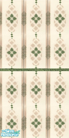 Sims 2 — Victorian wll 1 by Purpleto280 — Very nice indeed with a fine taste of color and design.