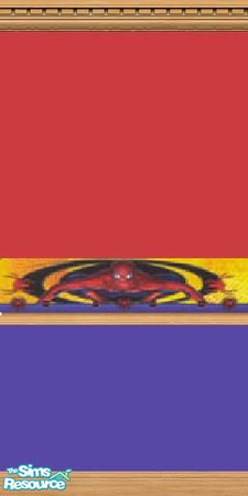 Sims 2 — Spidey Wall by sxylissy83 — enjoy!