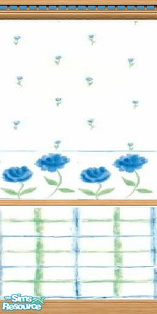 Sims 2 — Blue Flowers by sxylissy83 — by sxylissy83