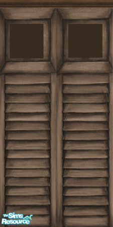 Sims 2 — Closet/Garage Door by oldmember_silver_sim — By: silver_sim