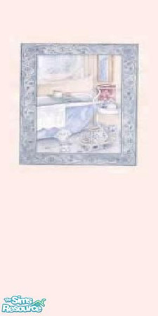 Sims 2 — Bathtime mural wallpaper by sxylissy83 — created by sxylissy83 at TSR