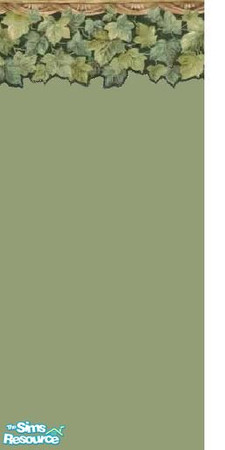 Sims 2 — Tranquil Leaves by sxylissy83 — Simple but pretty leaf border. By sxylissy83 at TSR