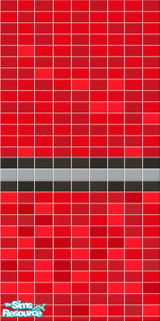 Sims 2 — Red Wall Tiles by tessnz — Wall Tiles