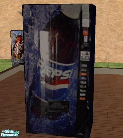 Sims 2 — Pepsi Machine (2) by PhantasyGurl — Part of my second vending machine collection by popular demand..Remeber to