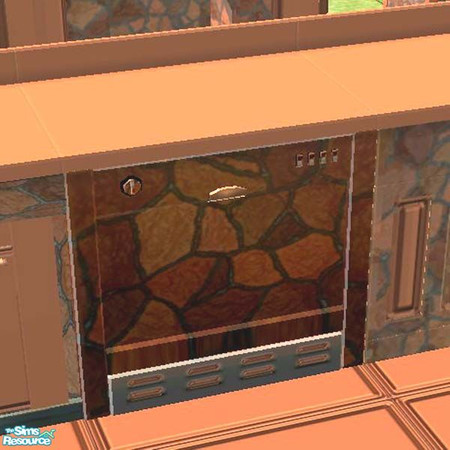 Sims 2 — Flagstone Dishwasher by buntah — This is the dishwasher for my Outdoor Pool & Barbecue set. (based on the