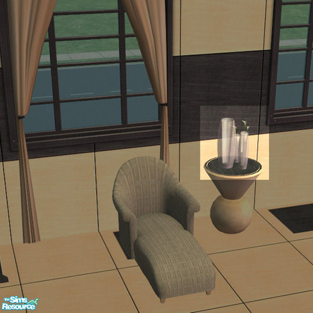 Sims 2 — NE Deco Vases by Tiara — Part of the Natural Enchantment Bedroom.