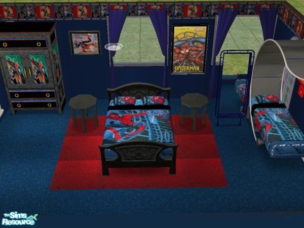 Jeyca S Spiderman Bedroom Set