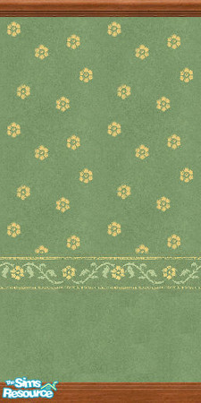 Sims 2 — Grandma's Walls are Green! by oldmember_xeloriah — Just the way your childhood kitchen looked - doesn't it bring