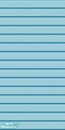 Sims 2 — Robins Egg Blue Siding by MidnightRose — Beautiful vinyl siding in Robins egg blue. Perfect for a country home!
