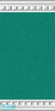 Sims 2 — Teal with Dental Moulding 2 by oldmember_cndygrl2 — Enjoy!