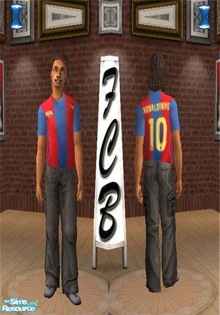 Sims 2 — Maillot RONNIE by fcb64150 — 