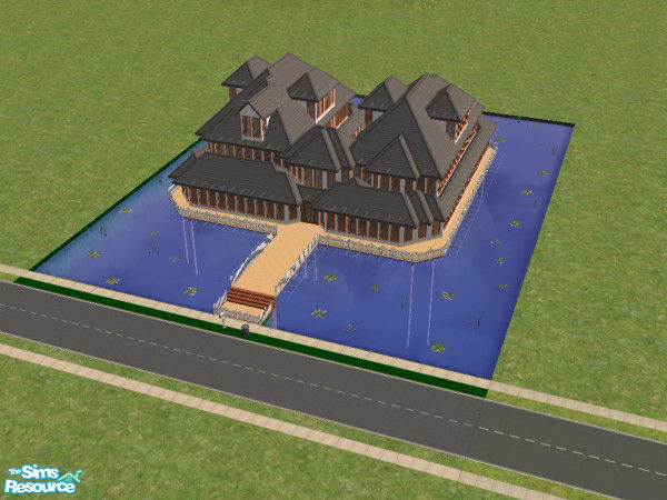 Sims 2 — IPD #9 by Irish Pride — Irish Pride Developments present the Modern Mansion line of houses. Each development is