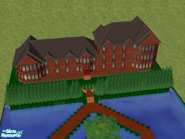 Sims 2 — IPD #7 by Irish Pride — Irish Pride Developments present the Modern Mansion line of houses. Each development is
