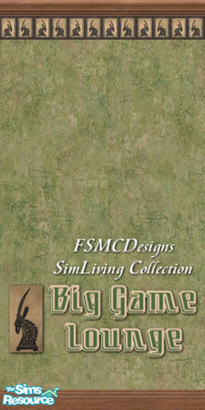 Sims 2 — FSMCDESIGNS BGL Wallpaper by FSMCDESIGNS — Part of my Big Game Lounge Collection. Enjoy, Michael