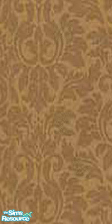 Sims 2 — Tan Damask by SpunkyBel — Perfect in any victorian home. Also a great companion with the tan damask floor. Look
