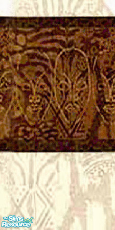 Sims 2 — Crazy African by SpunkyBel — Perfect in any African Sim home. A great companion with the Crazier African wall.