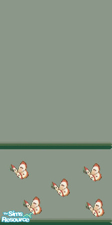 Sims 2 — butterfly wall2 by ead425 — butterflies to coorindate with wall1 and floor