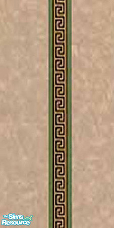 Sims 2 — Jungle Kitchen Stripe by SpunkyBel — Perfect in any kitchen or bathroom. A great companion to the other jungle