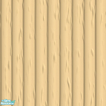 Sims 2 — Pine log floor by buntah — This is the pine log floor for my Leather Dressing Room set.