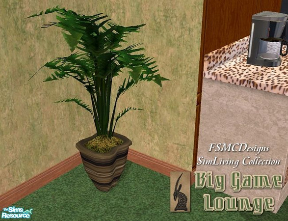 Sims 2 — FSMCDESIGNS BGL Palm Tree by FSMCDESIGNS — Part of my Big Game Lounge Collection. Enjoy, Michael