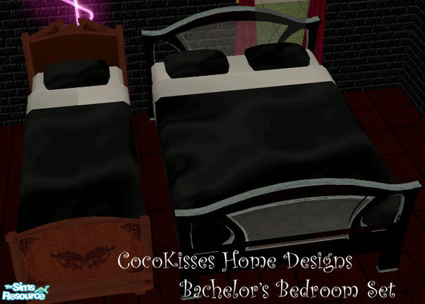 Sims 2 — Bachelor's Bedroom -- Bed Sheets by oldmember_CocoKissesNYC — This download is for the BED SHEETS. -- Soft and