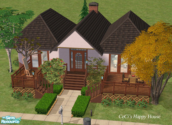 Sims 2 — Ceci by demigodsj — Luxury House. Good for Single! Raise your Sims easily with this House. 