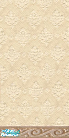 Sims 2 — old wall by The_Unicorn — in cream