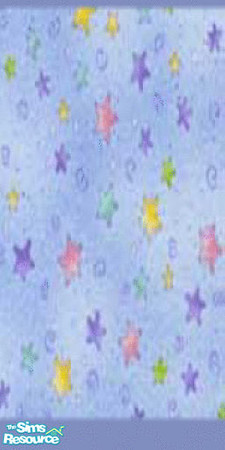 Sims 2 — Blue stars by Helena — Boys will like them !
