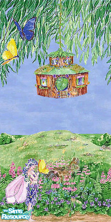 Sims 2 — Garden Walk Home by Lorah — Part of Garden Walk set