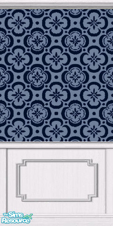 Sims 2 — blue flower by maliee1 — blue flower wallpaper