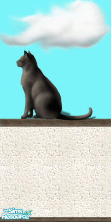 Sims 2 — Cat Wallpaper by eeqfl — This adorable cat wallpaper will make any cat lover smile its also garunteed not to