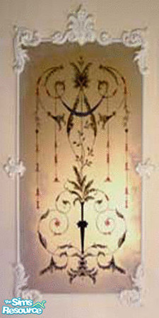 Sims 2 — ArchPanMitchel wall by ljkane — lovely dining room wall with an oriental taste