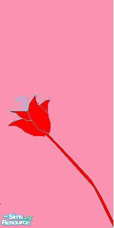 Sims 2 — Beutyfull Red Sim Flower Wall by knutroald — if you liked it tell me in my guestbook.
