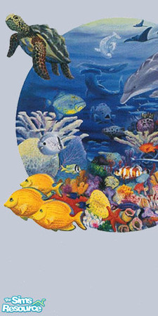 Sims 2 — Water Wonderland 1 of 2 by Dark_Design — A cornucopia of water animals! 