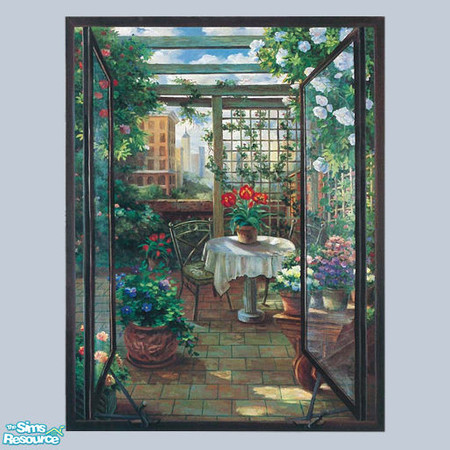 Sims 2 — Greenhouse by Dark_Design — Ever wanted a greenhouse and couldn't afford one - now you can make your sim believe