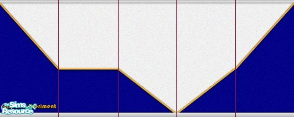 Sims 2 — Diago dark blue-yellow Wall Sets by toerti — This set contains 5 Walls of my "Diago" and