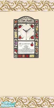 Sims 2 — a clock on your wall by The_Unicorn — sims can tell time