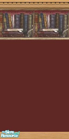 Sims 2 — The Study Wallpaper 2 by sxylissy83 — This wallpaper intrudes nice, calming neutral colors, perfect for a study