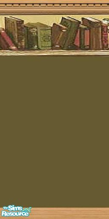 Sims 2 — The Study Wallpaper by sxylissy83 — This wallpaper intrudes nice, calming neutral colors, perfect for a study or