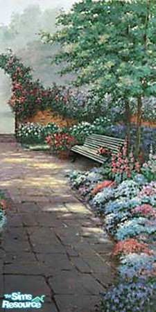 Sims 2 — MC Serenity 03 by mistresscris — Part of the Serenity Wall Mural Set. 3 of 3.