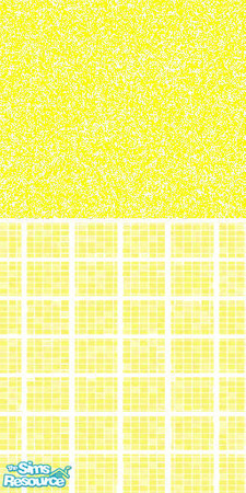 Sims 2 — Light yellow tiles by ive — Intensively yellow wall with light yellow tiles.