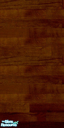 Sims 2 — Dark cherry wood wall by MugaSim — Mix with other simple wallcoverings for a modern look. 