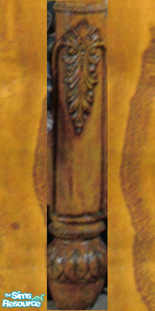 Sims 2 — columned wood by ead425 — knotty (naughty) pine? with columns